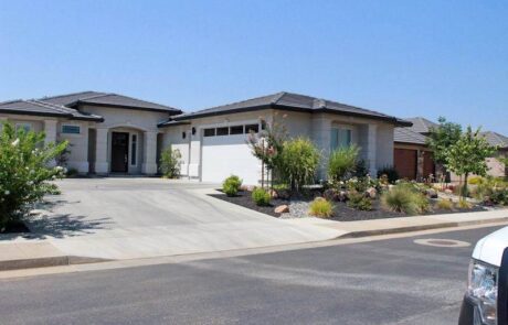 Ranch Long Raised Panel Tinted Glass